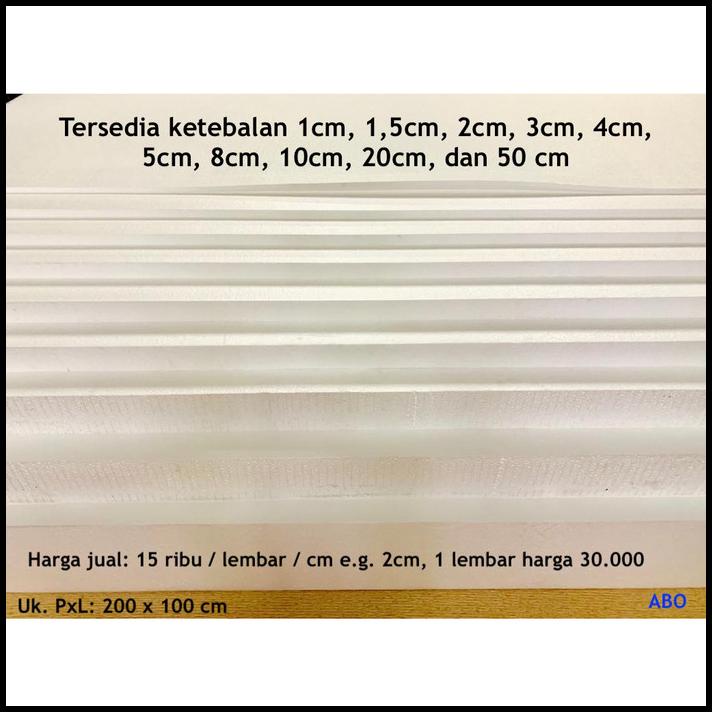 

[Surabaya] Styrofoam Sterofoam Stereofoam Sheet Lembar Lembaran