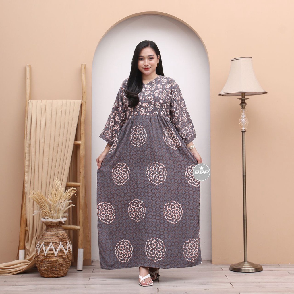 Jual Dianputri - Daster Dress Maura Batik Cap Rayon Grade A Busui