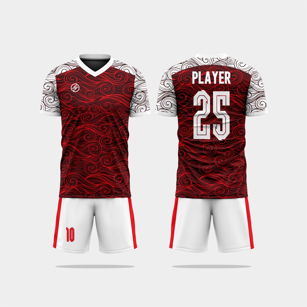 JERSEY SEPAKBOLA FUTSAL PRINTING SILVERLIGHT CODE-BATIK