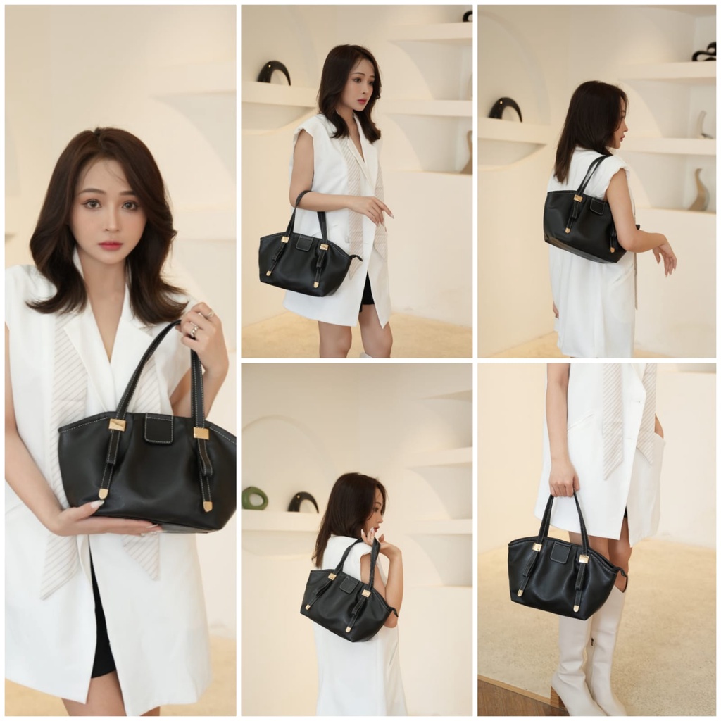 Tas bahu wanita Tote bag wanita handbag Lexxi small simple style #202