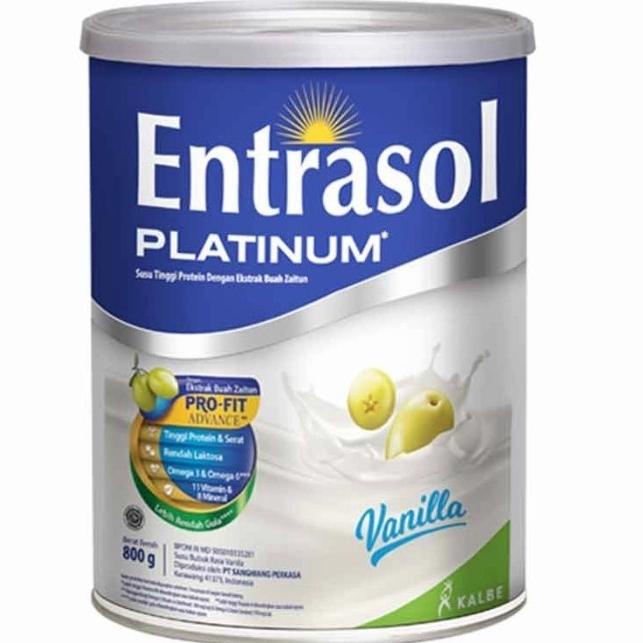 

[ COD ] Entrasol Platinum vanila 800 gr