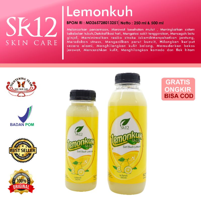 

Minuman Kesehatan - Lemonkuh SR12