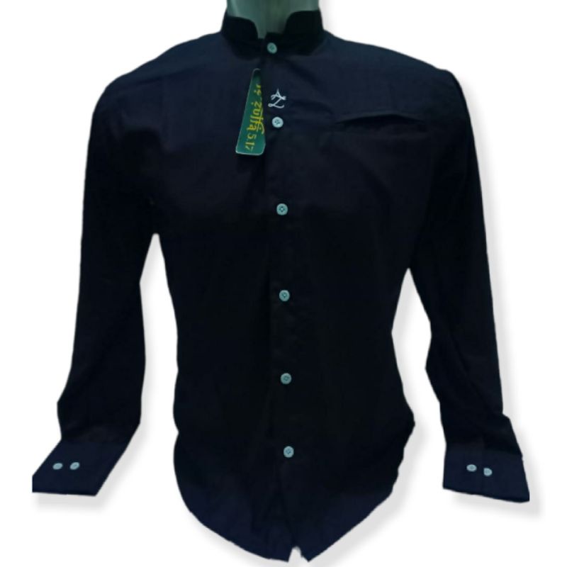 Kemeja pria lengan panjang Kemeja pria polos Kemeja pria jumbo Kemeja Pria hitam Kemeja pria nevy.Ke
