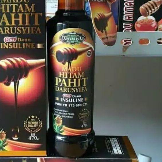 

Hitam Pahit Insulin Darusyifa - Madu Propolis Plus Sambiloto - Madu Habbats Plus Insuline Asli