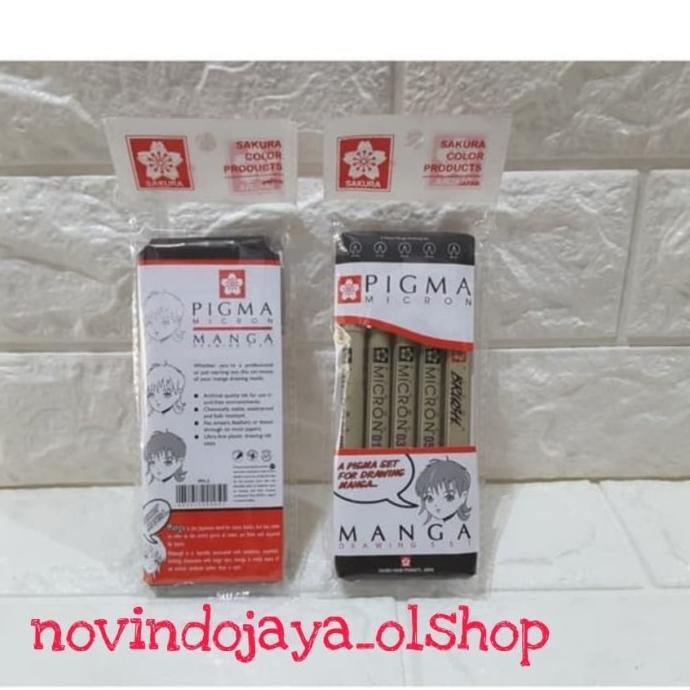 

[COD] Sakura Pigma micron Manga Drawing set TERLENGKAP Kode 1079