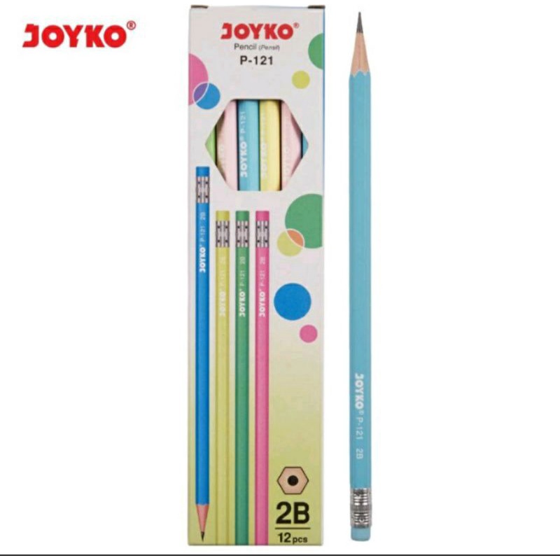 

Joyko Pensil 2B P -121 ( 1 pcs )