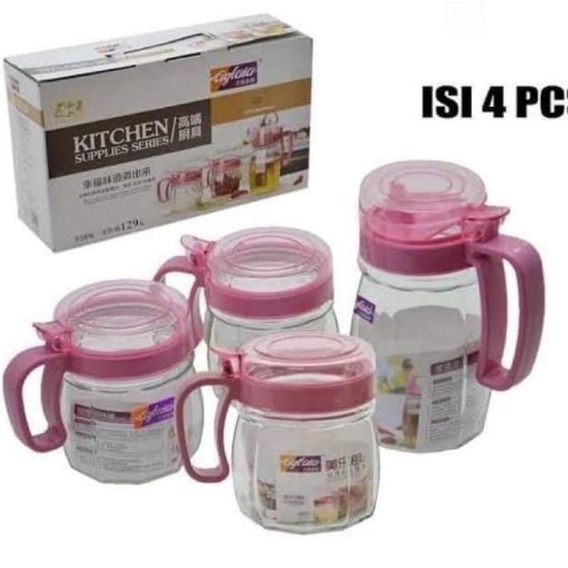 TEMPAT BUMBU ISI 4 PCS | KITCHEN SUPPLIES SERIES