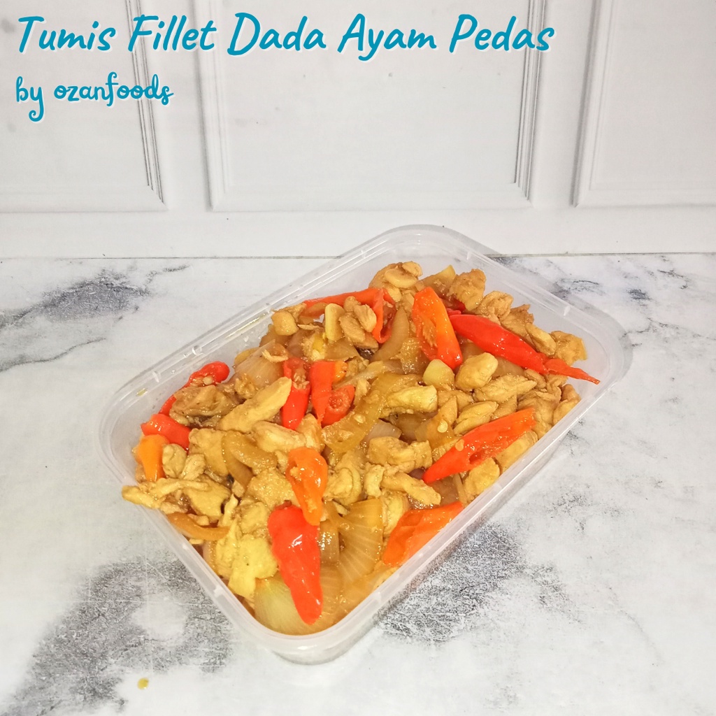 

Tumis Fillet Dada Ayam Pedas