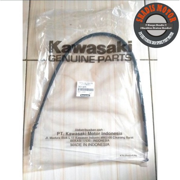 Kabel Kopling Motor Merk Kawasaki 54011 0075 Motor Ninja 150 SS