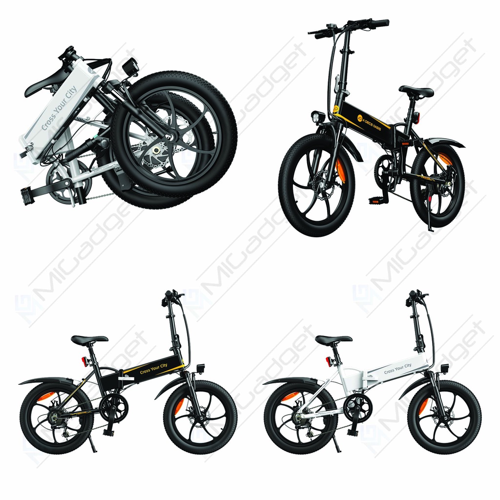 Sepeda Listrik Lipat E Bike ADO A20+ Hybrid Folding Electric Bike