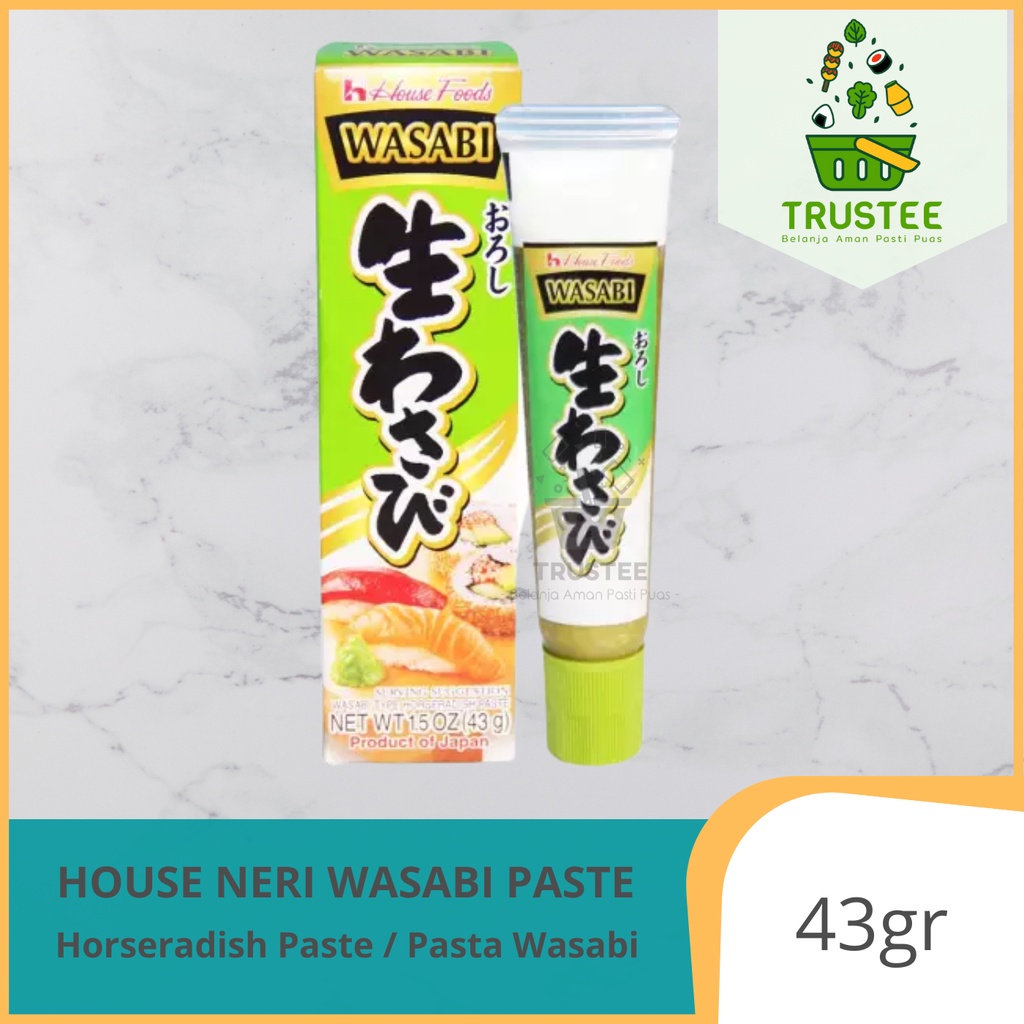 house foods NERI WASABI paste pasta 43gr import TUBE