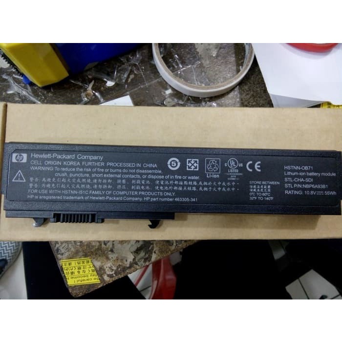 Baterai Original HP Pavilion DV3000, DV3001, DV3002, DV3003,DV3003