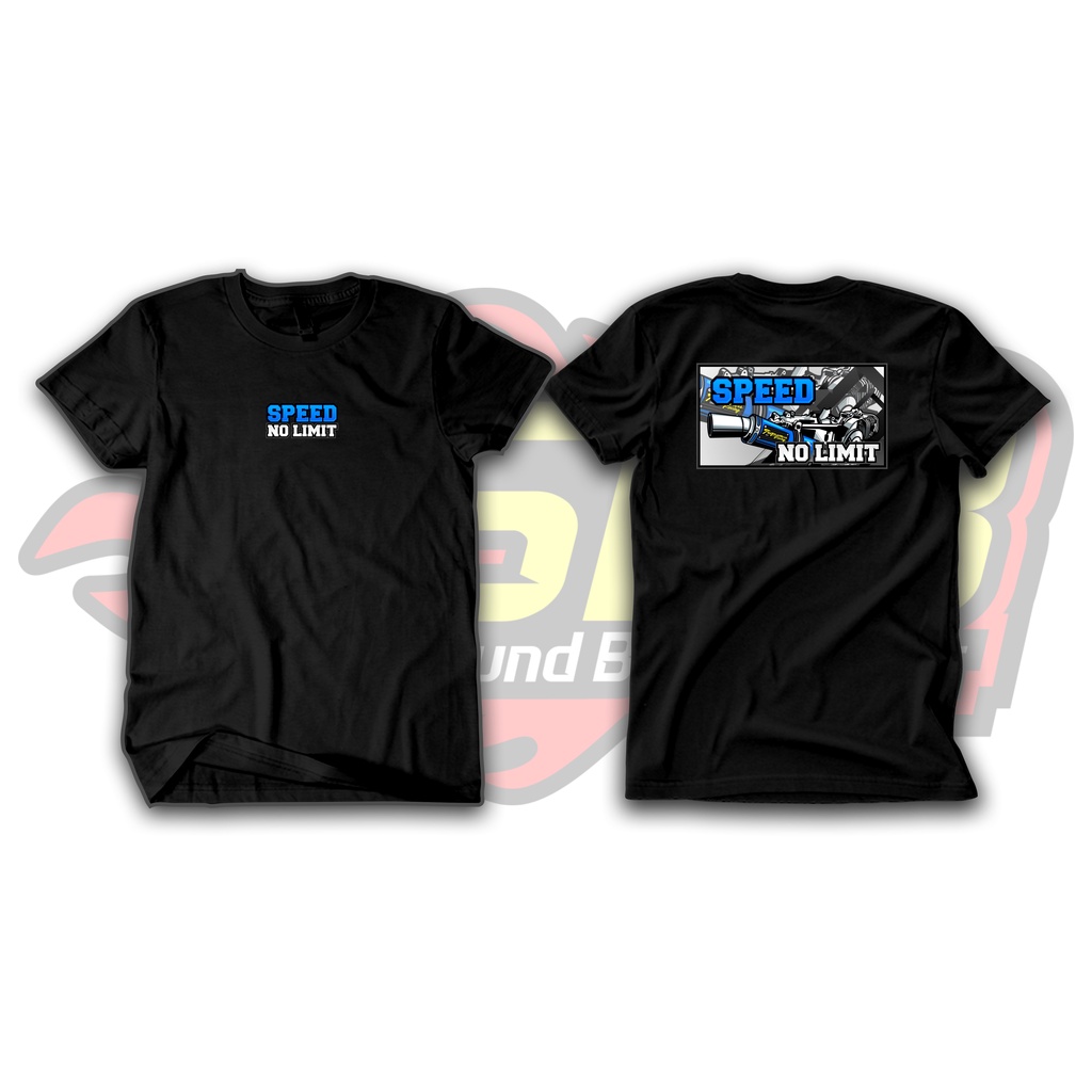 Kaos Racing Speed No Limit Katun Combed Distro Soundbalapblitar