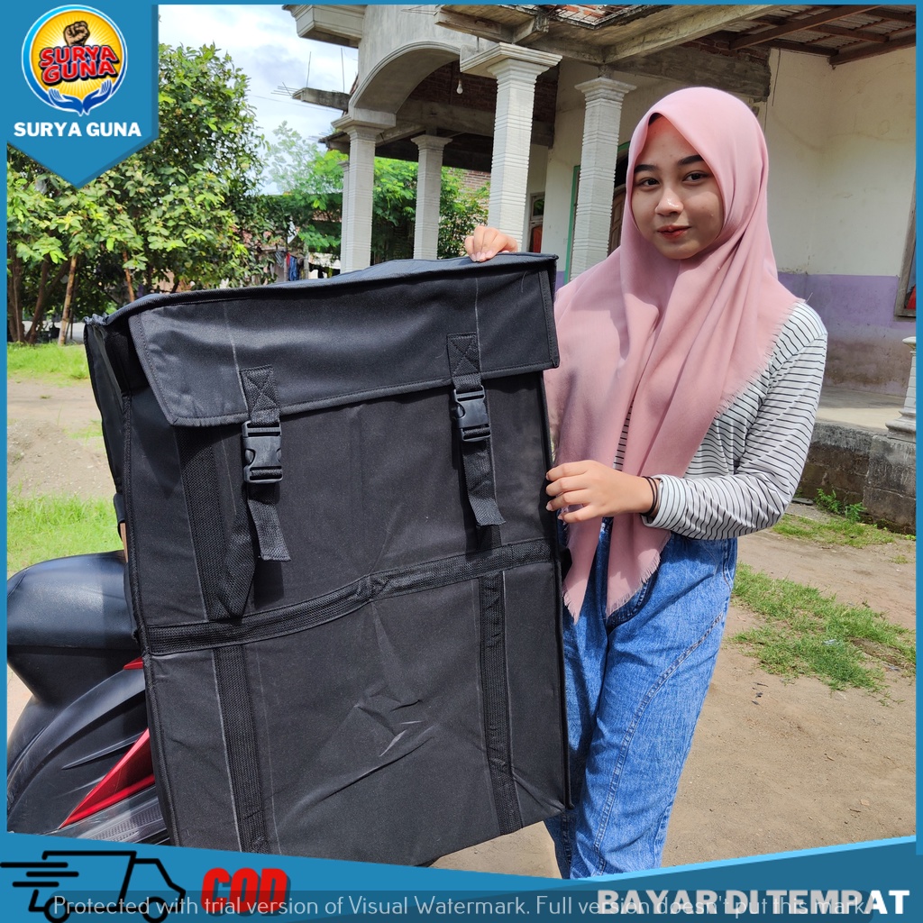Tas Ronjot Super Jumbo Bahan Kanvas Tni Tebal