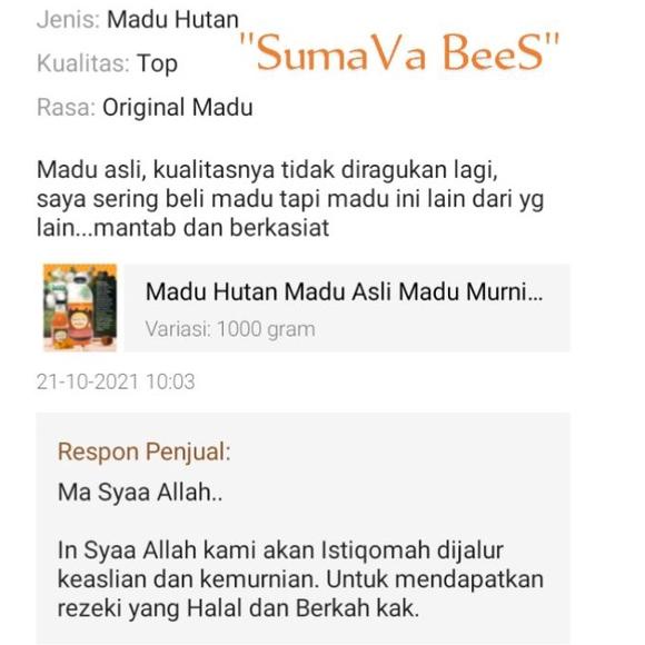 

GRATIS ONGKIR✅Madu Hutan Madu Asli Madu Murni Madu Liar "SumaVa BeeS"|KD9