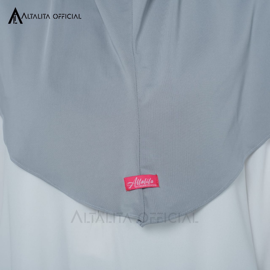 Altalita - Kerudung Instan Zaida Malay Non Pet Terbaru | Hijab Bergo Hamidah Instan Non Pet Menutup Dada | Jilbab Malaysia Instan Jumbo Bahan Jersey Premium Non Pad Cocok untuk Sekolah Olahraga Volly Futsal Senam dan Sehari-hari