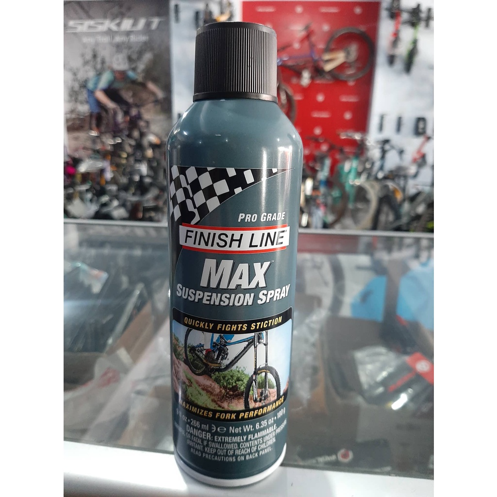 Lubrifiant Suspension Finish Line Max-Pro-Grade - Pour Fourches Et Amortisseurs VTT, Vélo