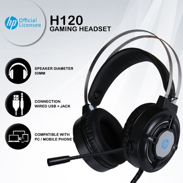 Headset / Headphone Gaming HP H120