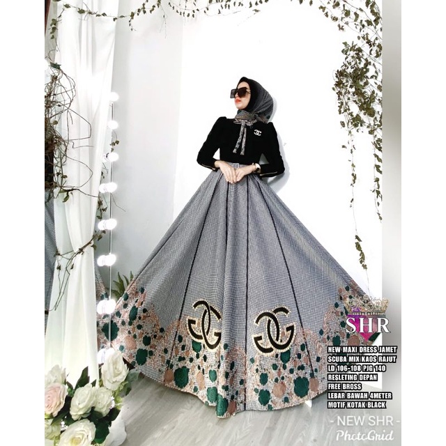 READY NEWW ORY SHR MAXI DRESS U REMPEL-7