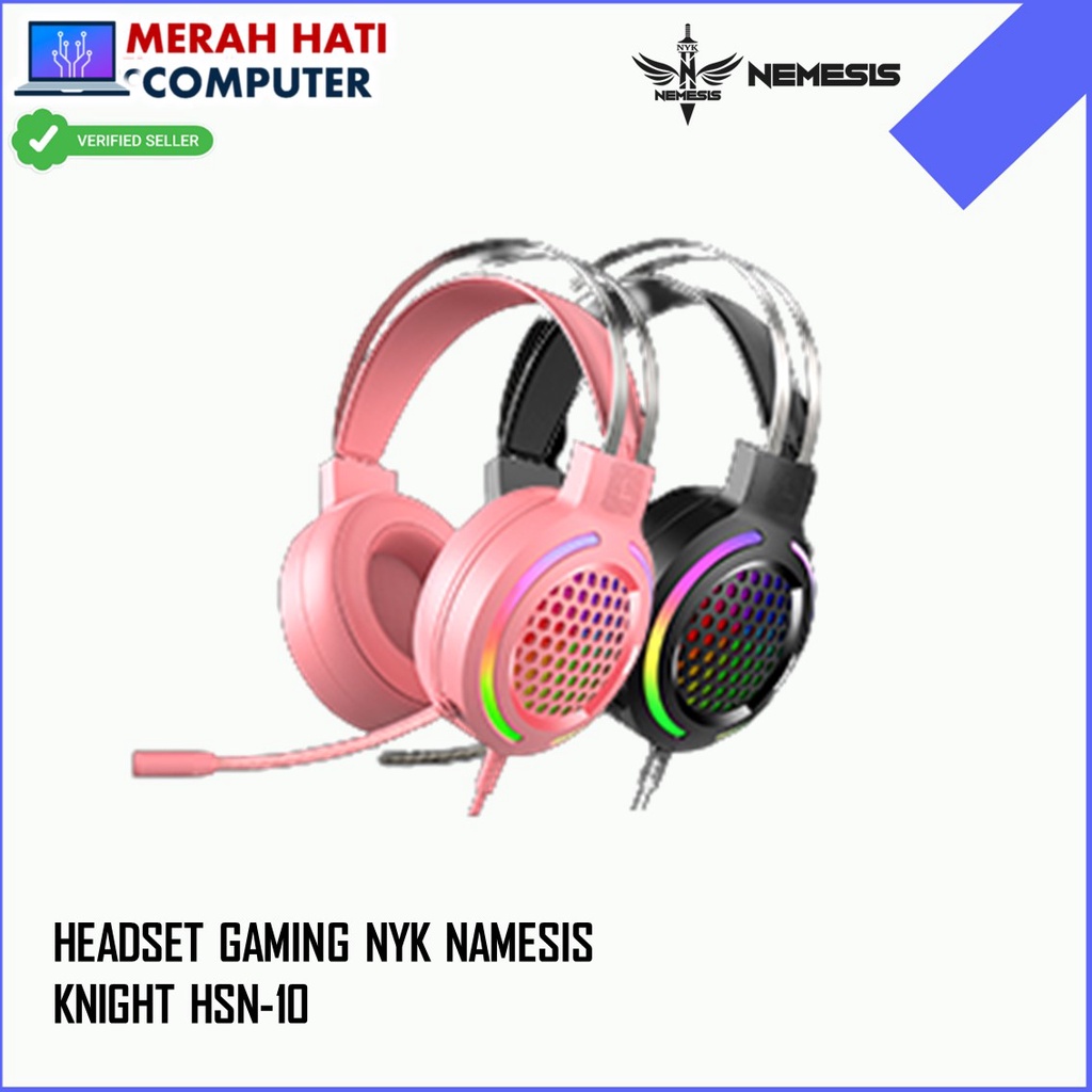 HEADSET GAMING NYK NEMESIS KNIGHT HSN-10 GAMING HEADSET