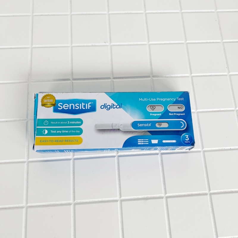 testpack sensitif pregnancy test digital