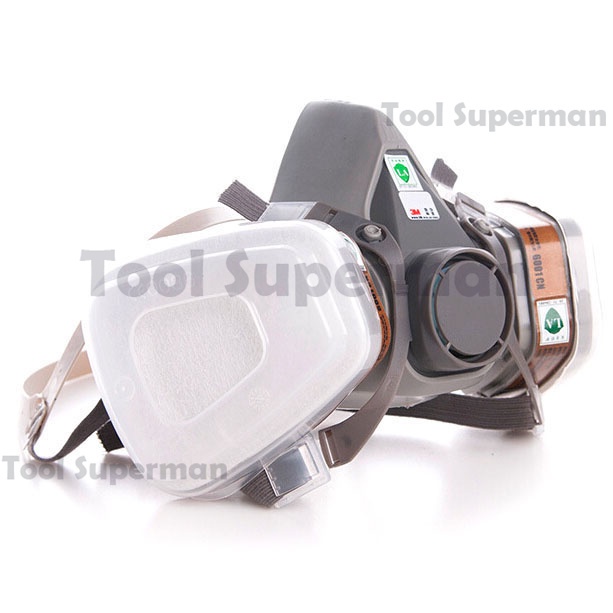 Masker debu dan gas Debu Respirator Kimia Filter Cat Masker Debu Debu Cat Keselamatan Polusi Udara Kimia Udara Amonia Laboratorium Insektisida Bekerja Virus Penutup Wajah Bahaya Non-Medis Berlaku