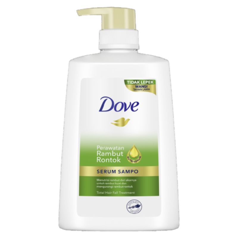 Jual Dove Shampoo Total Hair Fall Serum Sampo Ml Shopee Indonesia