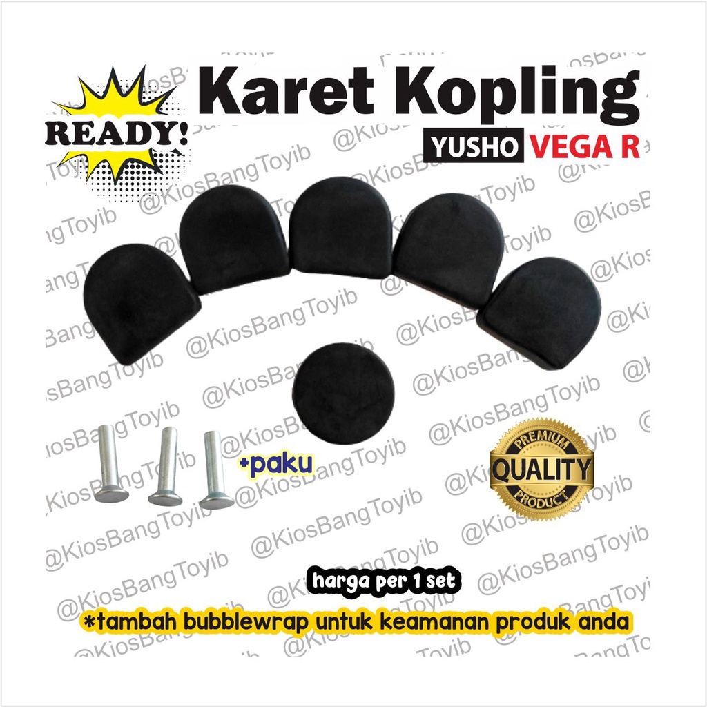 [1set] Karet Rumah House Kopling + Paku VEGA R FIZR CRYPTON (yusho)