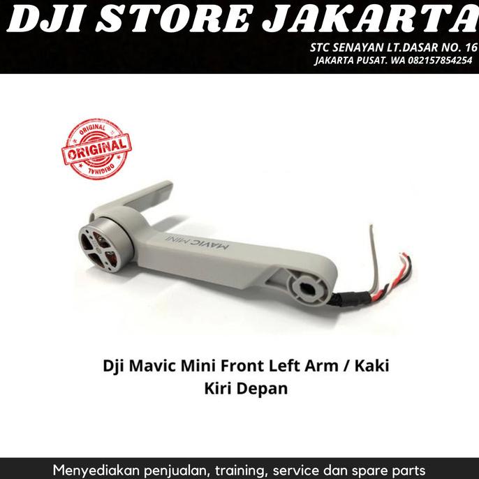 [ Promo ] Dji Mavic Mini Left Front Arm Dji Mavic Mini Kaki Depan Kiri - Drone Kamera Dan Aksesoris