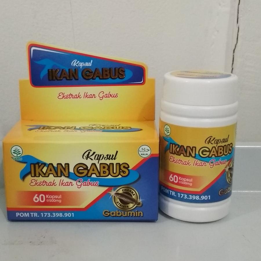 

limited Edition✔️Kapsul Ikan Gabus | Kapsul Ekstrak Ikan Gabus | Kapsul Gabumin POM TR|KD7
