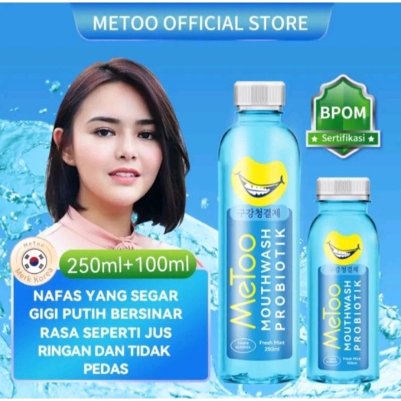 Metoo Obat Kumur Mouthwash Probiotik