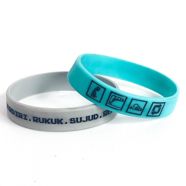 Berdiri - Rukuk - Sujud - Repeat | Gelang Karet Wristband by Embracelet