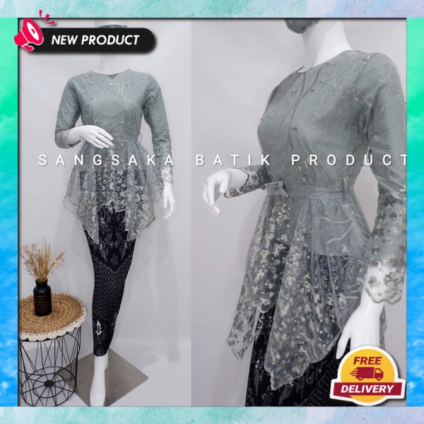 Kebaya Perempuan Kondangan Bsju Kebya Remaja Terbaru Pakean Bresmaid Kekinian Bj Kebya Cwe Kelulusan