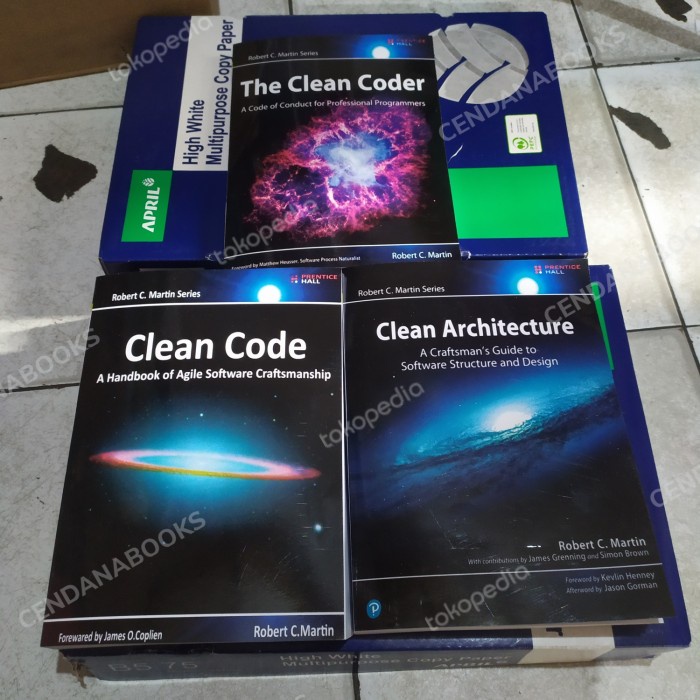 

Buruan Paket Buku Cetak Clean Code Murah