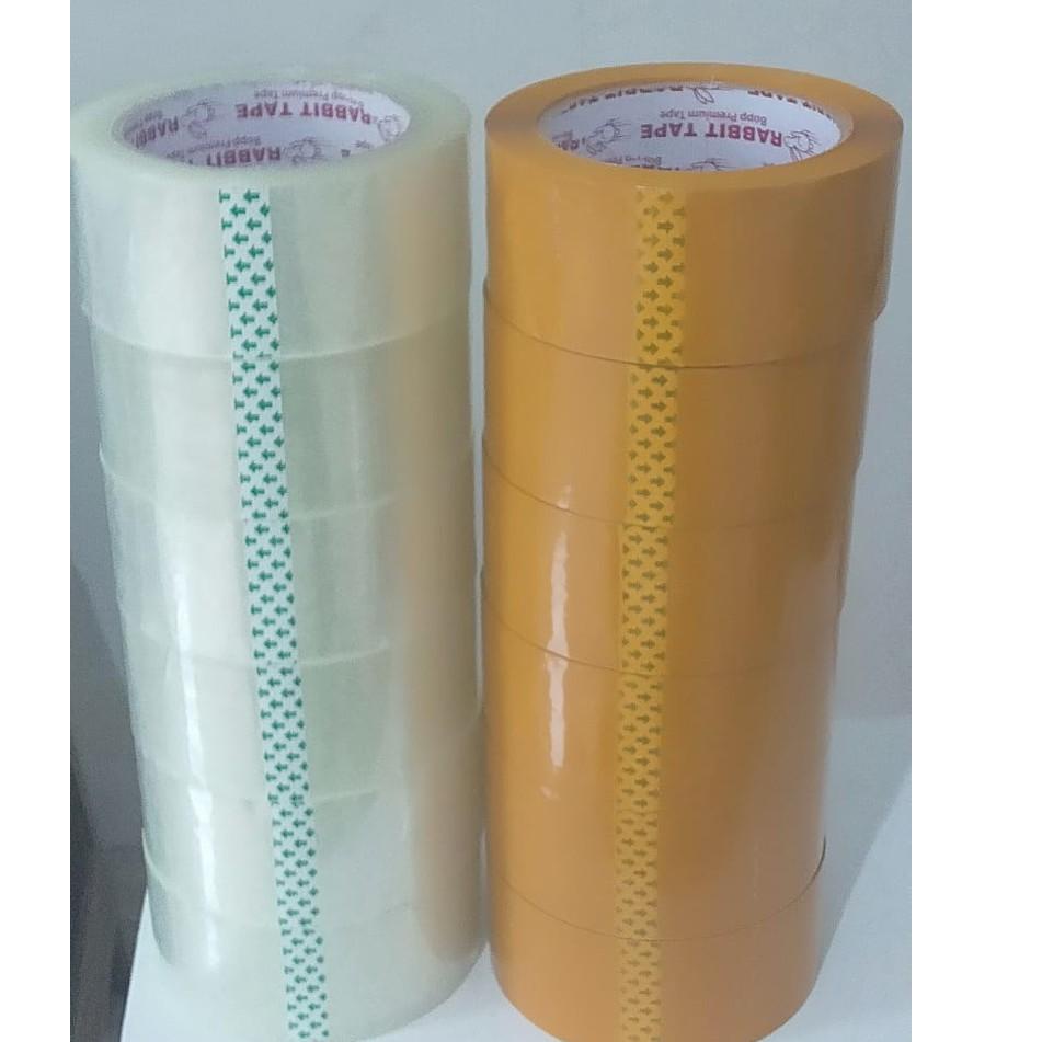 

Big Surprise Lakban 2Inch 45MM x 90YARD 45MC Lakban Bening Coklat 1Slot 6Roll 2 inch 45 mm x 80 yard