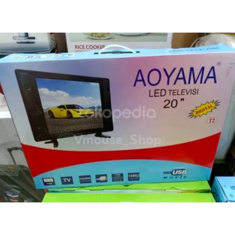 TV LED AOYAMA DIGITAL 20 INCH - LED AOYAMA 20 INCH - TV DIGITAL MURAH - LED DIGITAL MURAH - AOYAMA 2