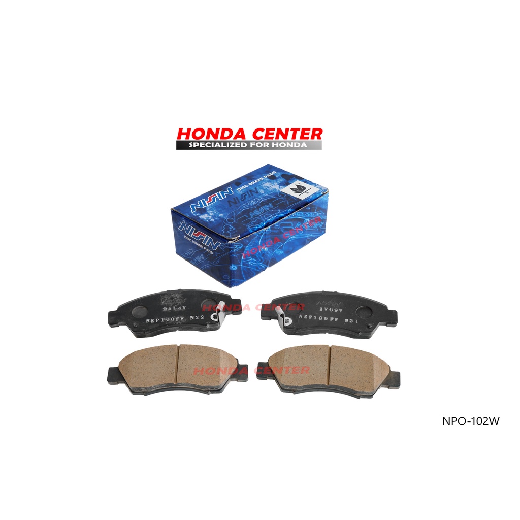 kampas rem brake pad depan sepatu rem  jazz gd3 2004 2005 2006 2007 city gd8  2003 2004 2005 2006 2007 2008 civic genio estilo 1992 1993 1994 1995  brio