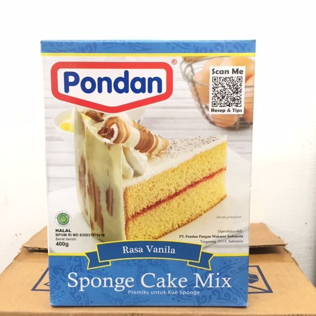 PONDAN Sponge Vanilla 400 Gram