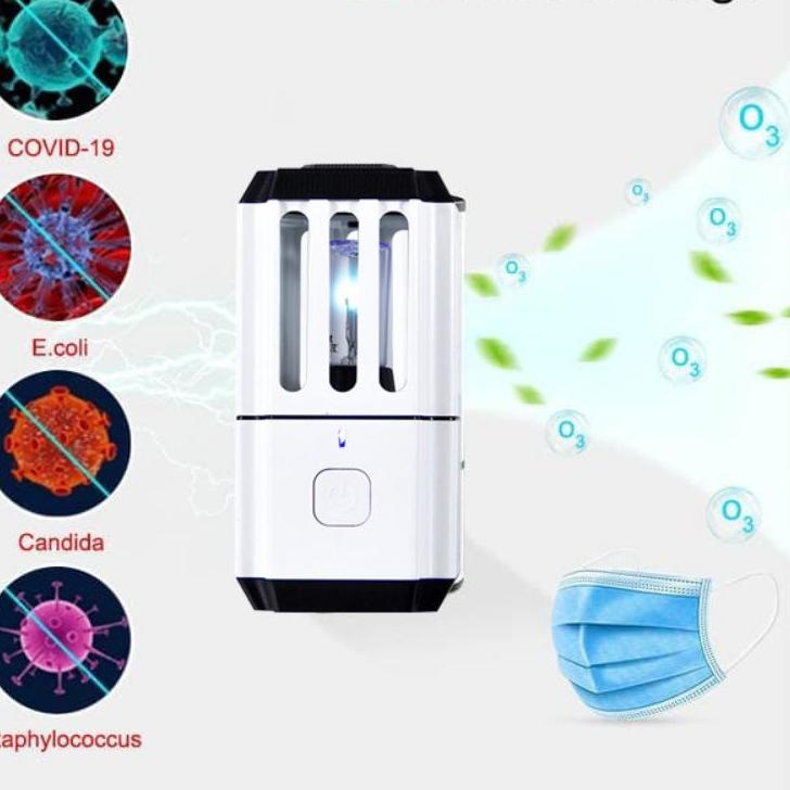 Chekout Lampu UVC Sterilizer Mobile / UV + Ozone Sterilizer Ultraviolet Portable
