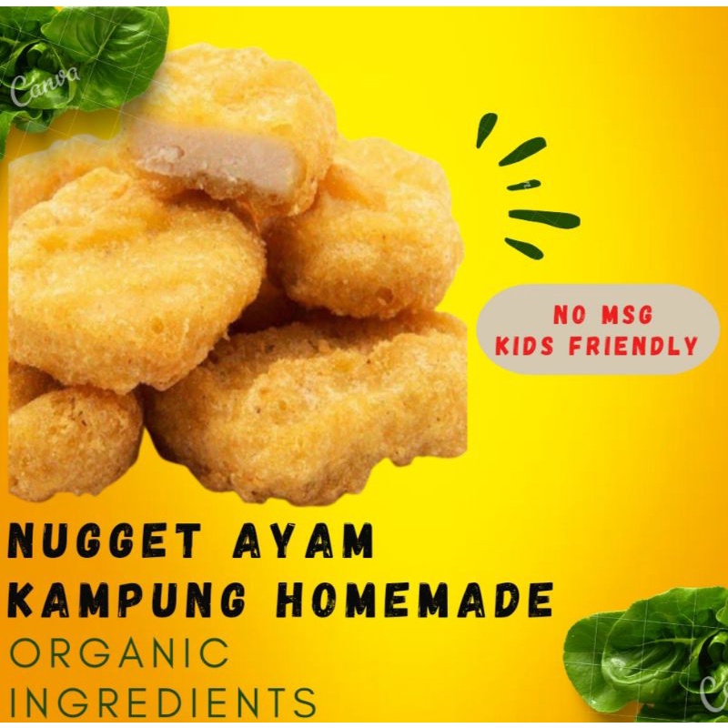 NUGGET AYAM KAMPUNG NO MSG (ISI 15 PCS)