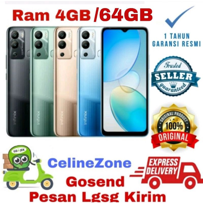 Infinix Hot 12i 4/64 Ram 4GB 64GB Garansi Resmi