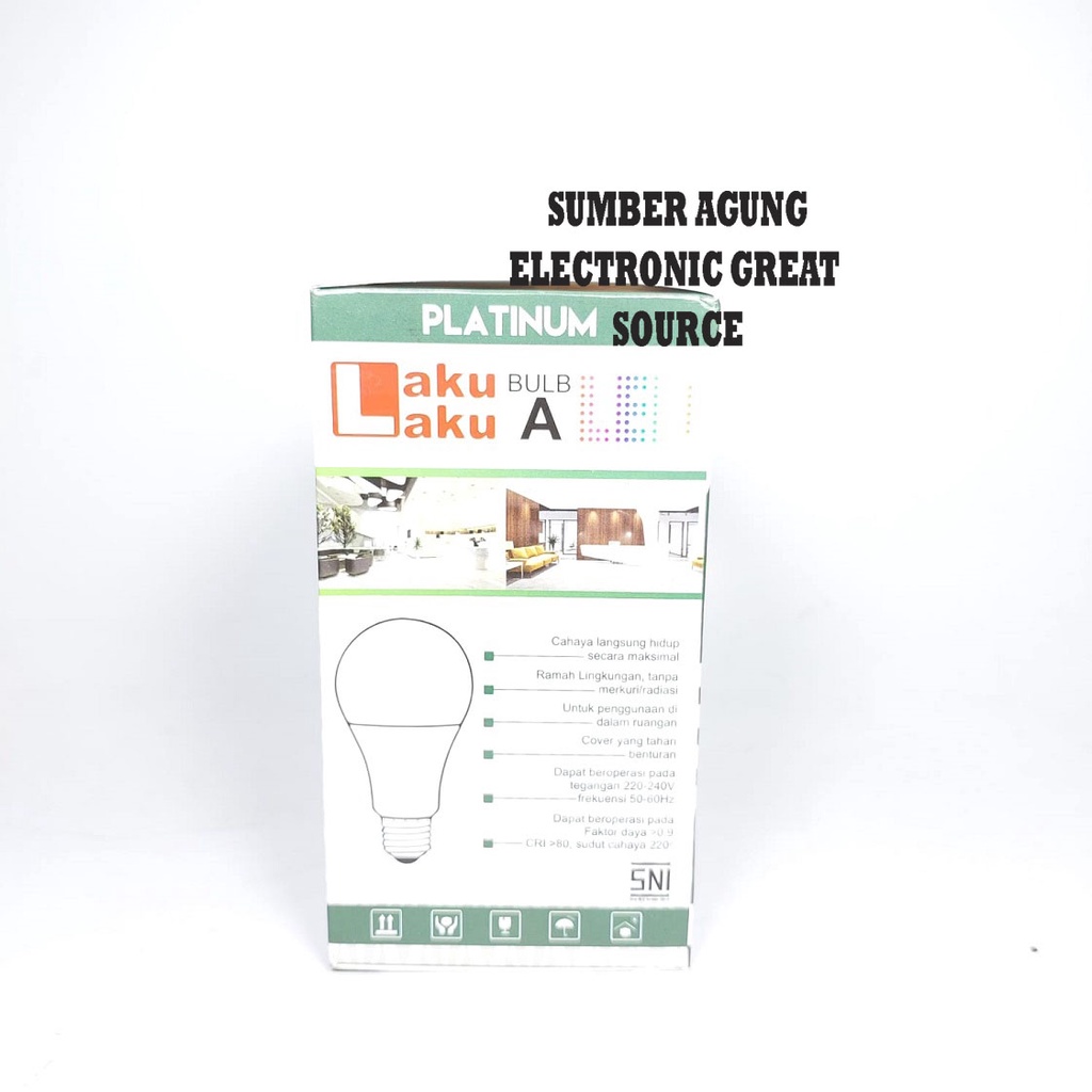 Lampu LED Murah Terang Hemat Listrik Platinum 18W 18 Watt Laku Laku