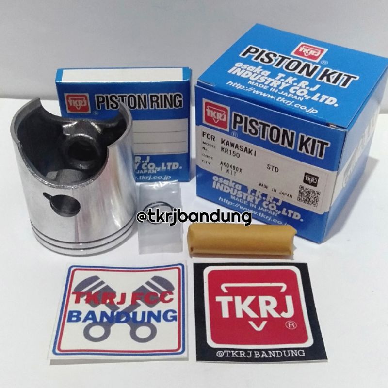 Jual Piston Kit Kawasaki Ninja pin 15 os std TKRJ 100 Ori Japan (New