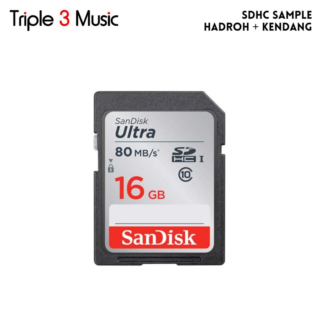 SDHC 16GB sample kendang MPX8