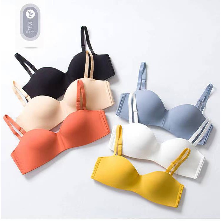 ✅COD [BBS] Bra Bralette Push Up Seamless Tanpa Kawat Warna Polos untuk Wanita bh