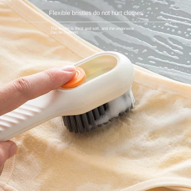 Sikat Pembersih Multifungsi / Sikat Pembersih Sepatu/Baju / Cleaning Brush With Liquid Dispenser