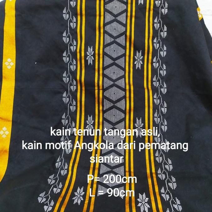 Kain Ulos Batak Motif Angkola Kain dan Selendang