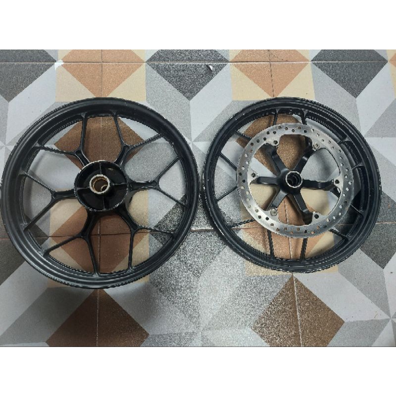 velg racing sonic 150 belakang ori copotan