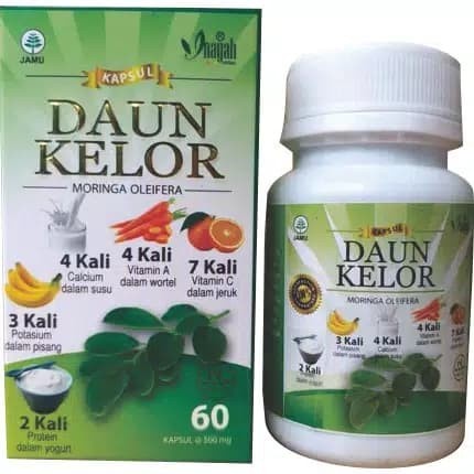 

Kapsul Daun Kelor Inayah