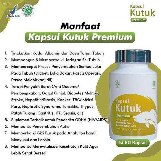 TERBAIK Kapsul Kutuk Premium Obat Borok Koreng Asli Original BPOM